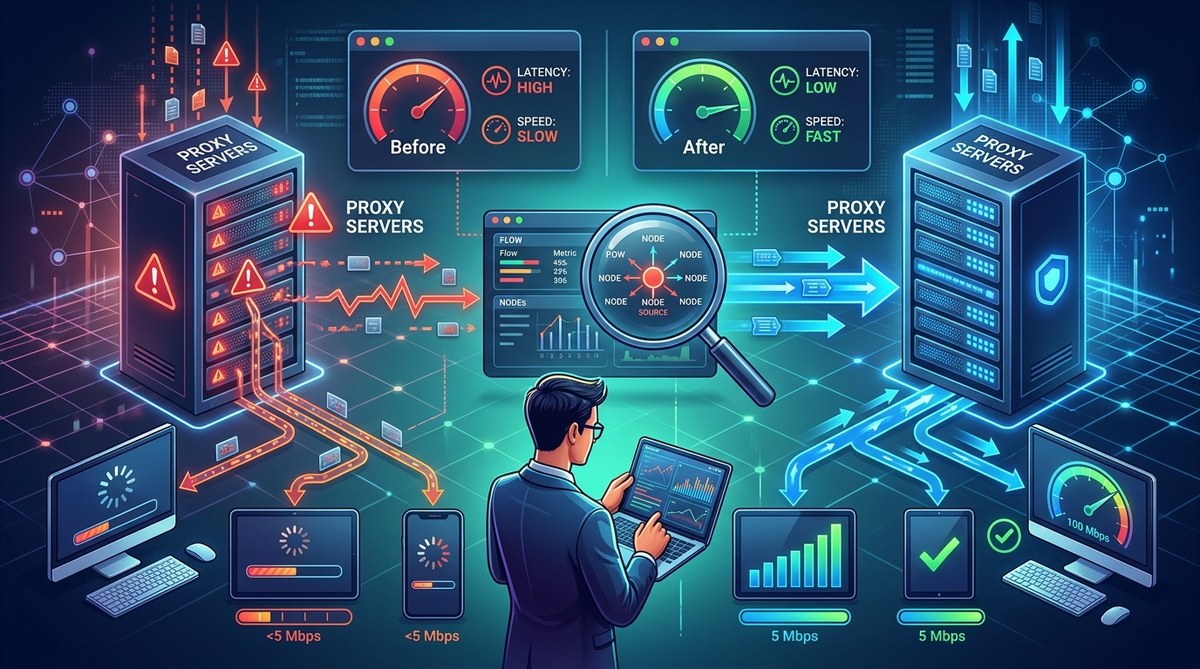 Are Your Proxy Servers Slowing Down Your Network? How to Diagnose and Fix Speed Issues