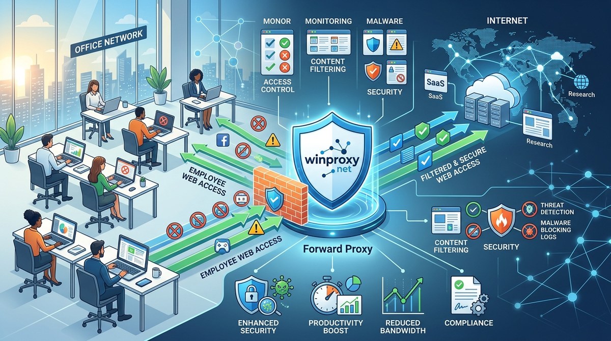 Why You Should Implement a Forward Proxy for Employee Web Access Control