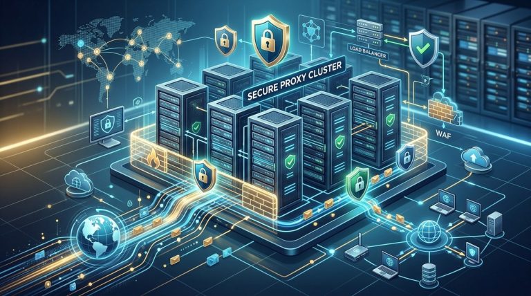 How to Build a Secure Proxy Cluster for High-Traffic Enterprise Networks