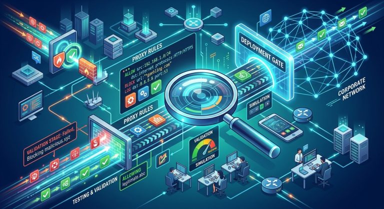 How to Test and Validate Proxy Rules Before Corporate Deployment